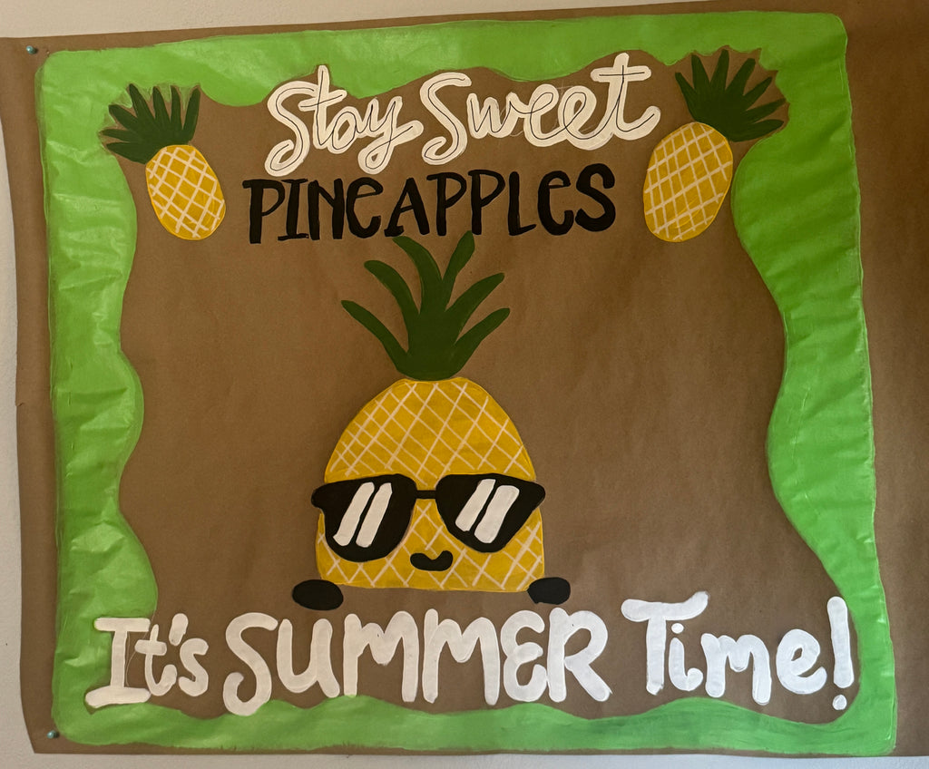 Custom, Hand Painted  Kraft Paper Banners for Parties & Events