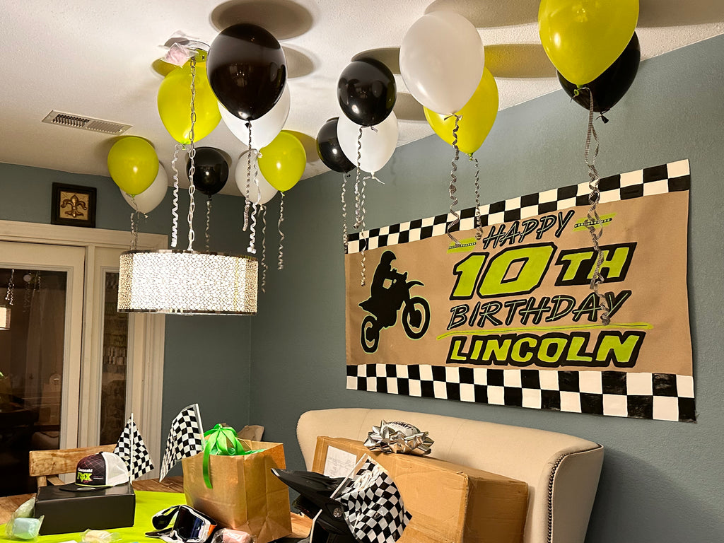 Custom, Hand Painted  Kraft Paper Banners for Parties & Events